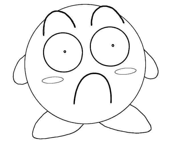 Coloriage à imprimer Kirby #177663 de la série Jeux Vidéos, gratuit pour enfants et adultes