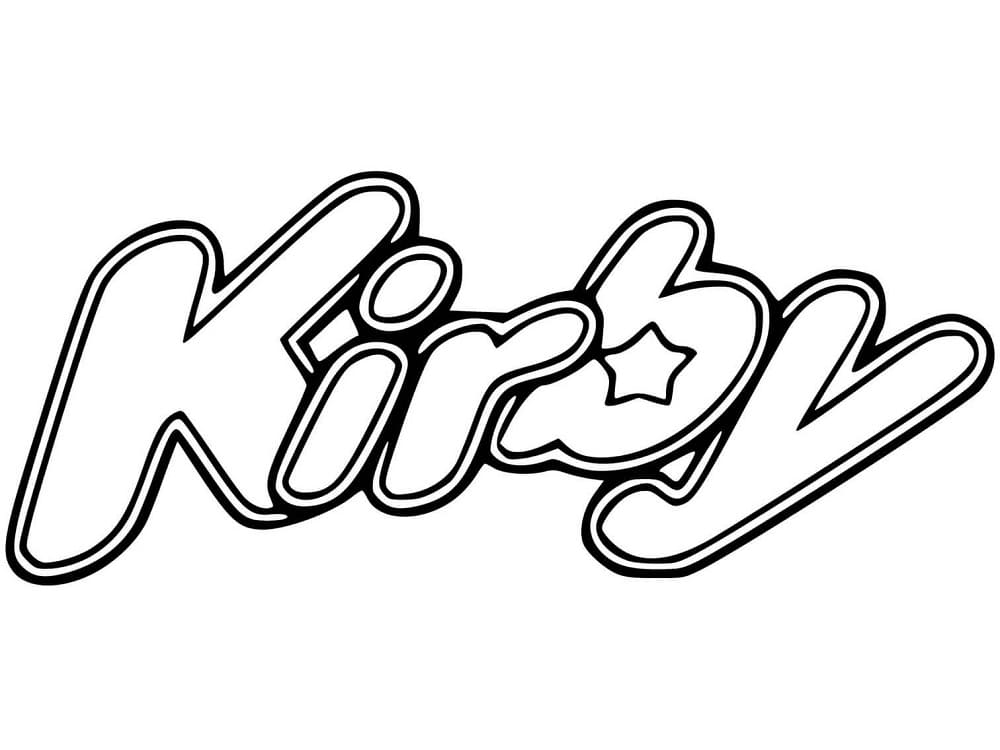 Illustration au trait Kirby #177670 de la collection Jeux Vidéos à colorier gratuitement