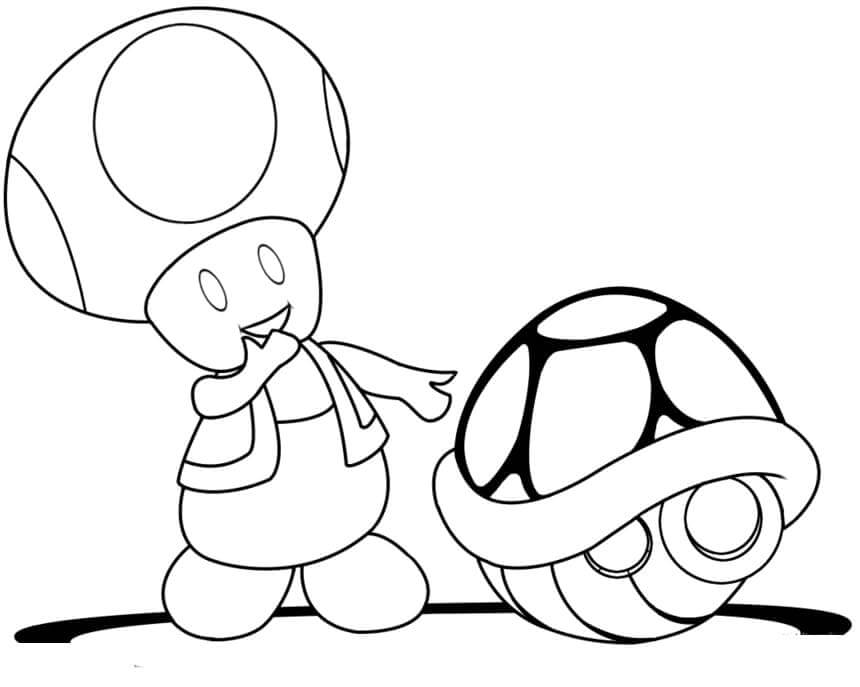 Dessin à colorier: Mario (Jeux Vidéos) #172090 - Coloriages à Imprimer Gratuits