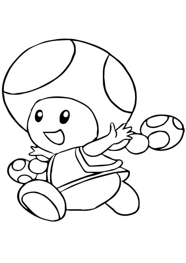 Dessin Mario #172091 à colorier de la série Jeux Vidéos, gratuit à télécharger et imprimer