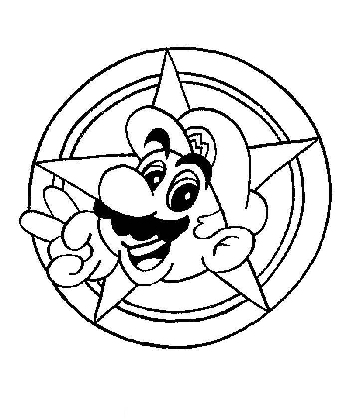 Dessin à colorier: Mario Bros (Jeux Vidéos) #112504 - Coloriages à Imprimer Gratuits