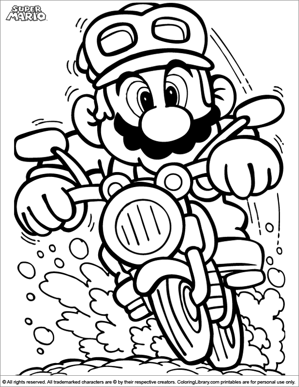 Dessin à colorier: Mario Bros (Jeux Vidéos) #112546 - Coloriages à Imprimer Gratuits
