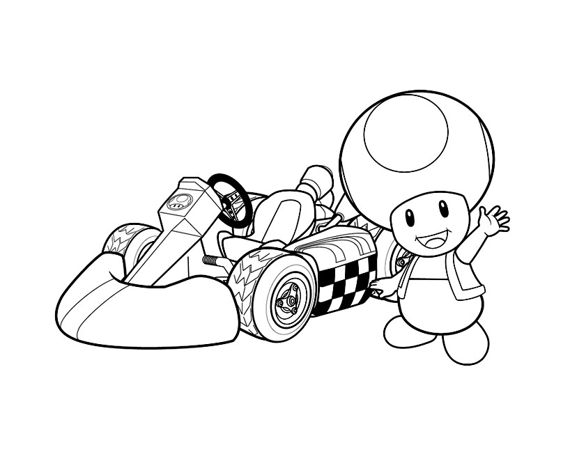 Dessin à colorier: Mario Bros (Jeux Vidéos) #112567 - Coloriages à Imprimer Gratuits