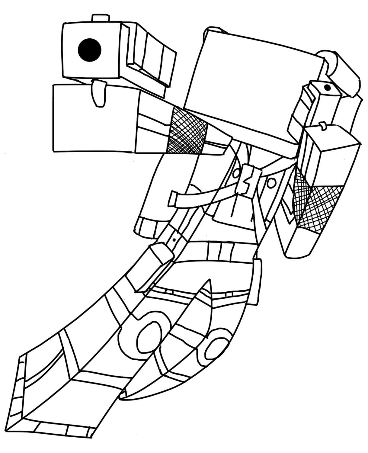 Page de coloriage Minecraft #171150, collection Jeux Vidéos, à imprimer et colorier Page de coloriage Minecraft #171150, collection Jeux Vidéos, à imprimer et colorier