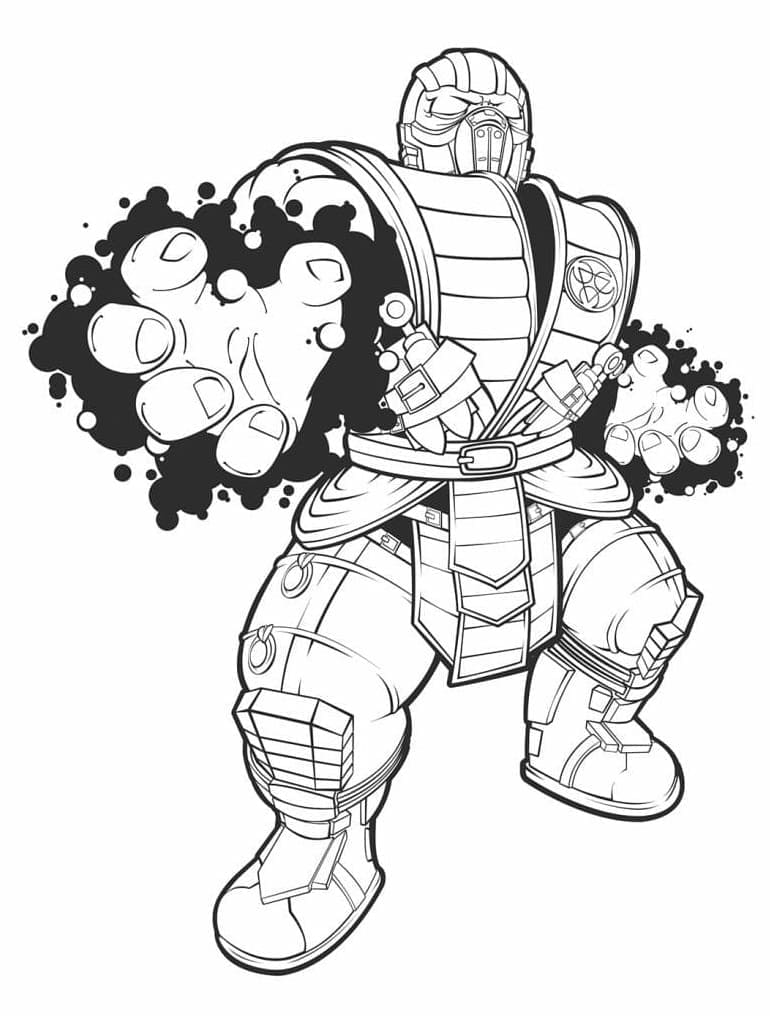 Dessin Mortal Kombat #207847 à colorier de la série Jeux Vidéos, gratuit à télécharger et imprimer Dessin Mortal Kombat #207847 à colorier de la série Jeux Vidéos, gratuit à télécharger et imprimer