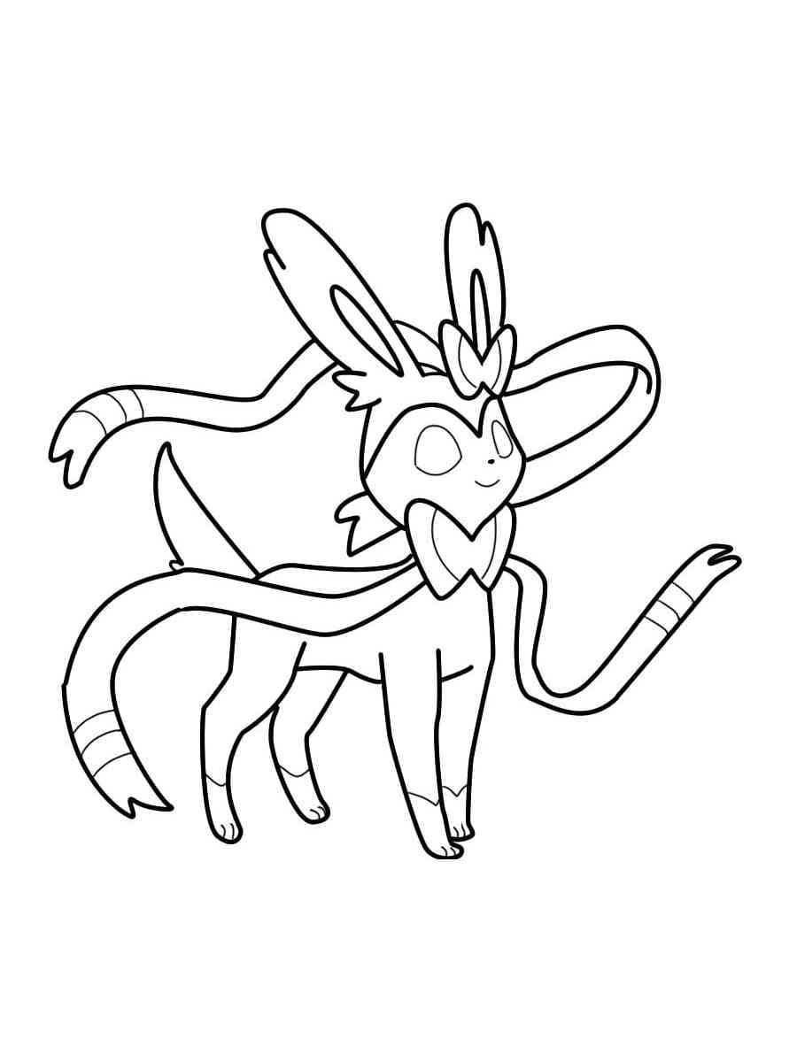 Joli coloriage Nymphali #181521 de la collection Jeux Vidéos, prêt à imprimer pour petits et grands