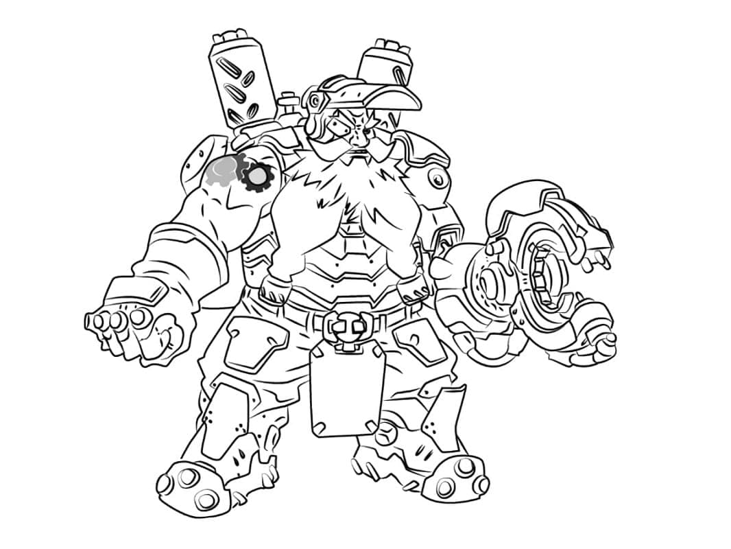 Page de coloriage Overwatch #197129, collection Jeux Vidéos, à imprimer et colorier Page de coloriage Overwatch #197129, collection Jeux Vidéos, à imprimer et colorier