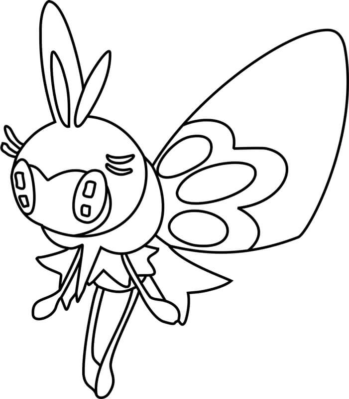 Dessin Pokémon #170750 à colorier de la série Jeux Vidéos, gratuit à télécharger et imprimer