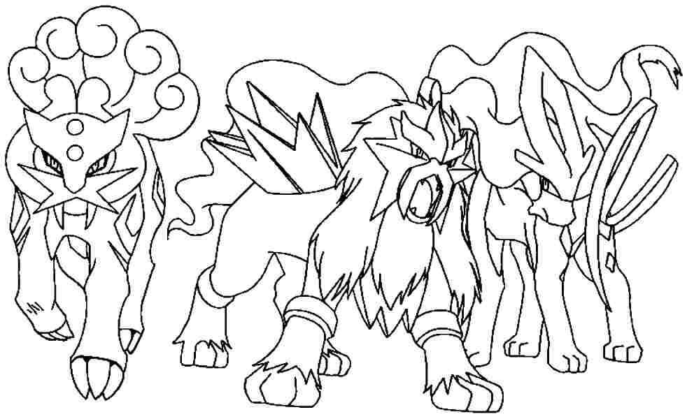 Coloriage imprimable Pokémon #171833 de la collection Jeux Vidéos à colorier aux crayons