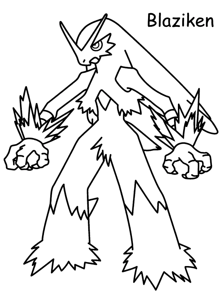 Coloriage gratuit Pokémon #24620 de la collection Jeux Vidéos à imprimer