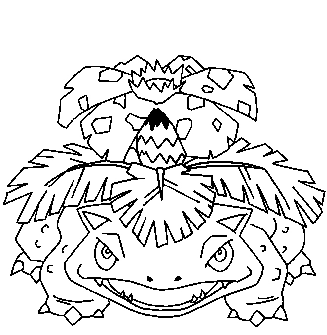 Coloriage gratuit Pokémon #24643 de la collection Jeux Vidéos à imprimer