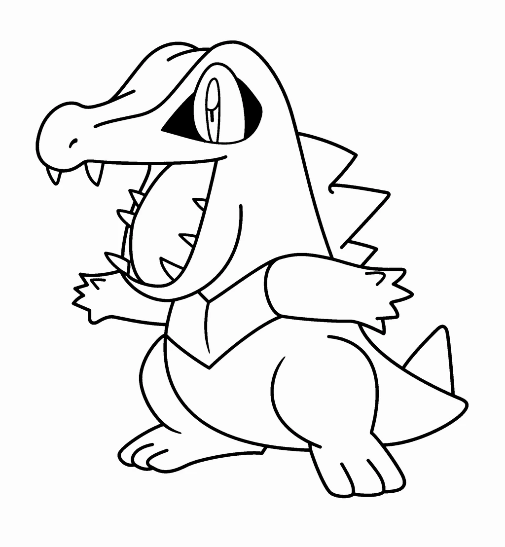 Dessin Pokémon #24673 à colorier de la série Jeux Vidéos, gratuit à télécharger et imprimer