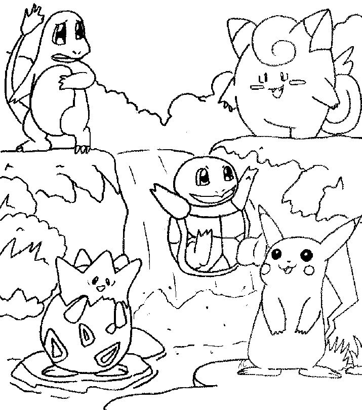 Dessin à colorier: Pokémon (Jeux Vidéos) #24679 - Coloriages à Imprimer Gratuits Dessin à colorier: Pokémon (Jeux Vidéos) #24679 - Coloriages à Imprimer Gratuits