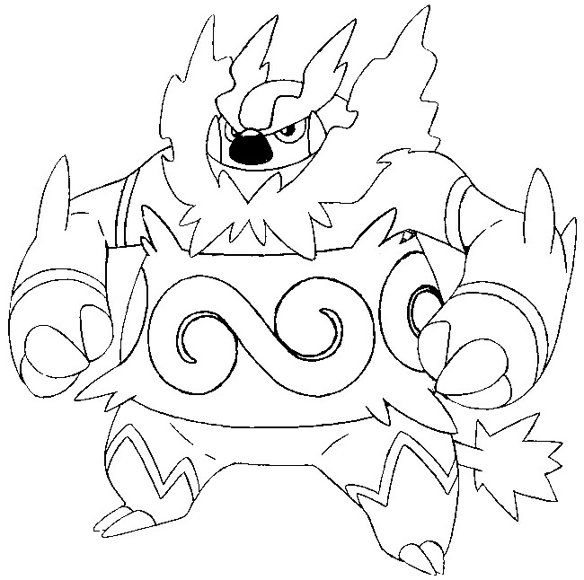 Coloriage gratuit Pokémon #24681 de la collection Jeux Vidéos à imprimer