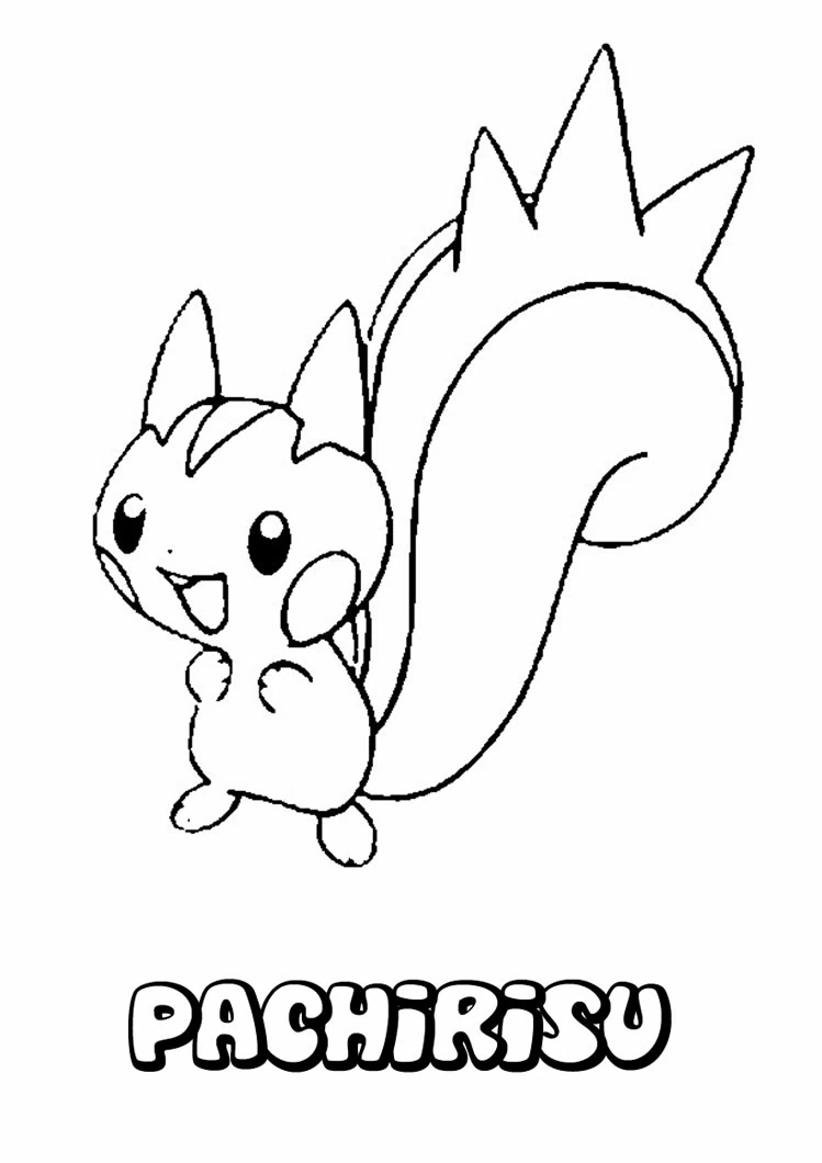 Coloriage gratuit Pokémon #24706 de la collection Jeux Vidéos à imprimer