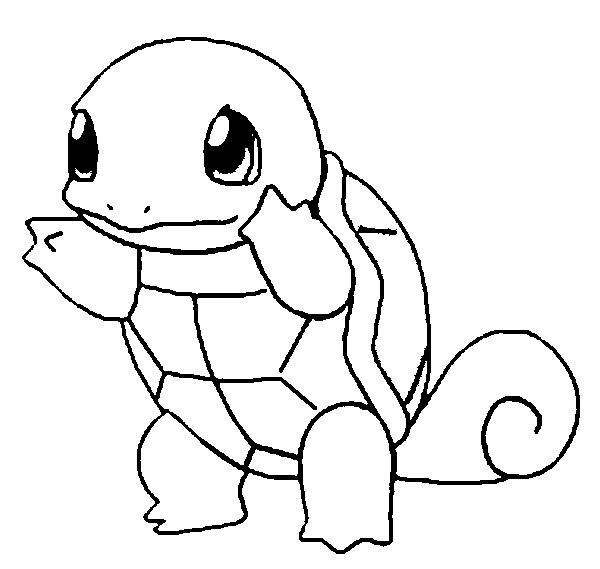 Coloriage gratuit Pokémon #24717 de la collection Jeux Vidéos à imprimer
