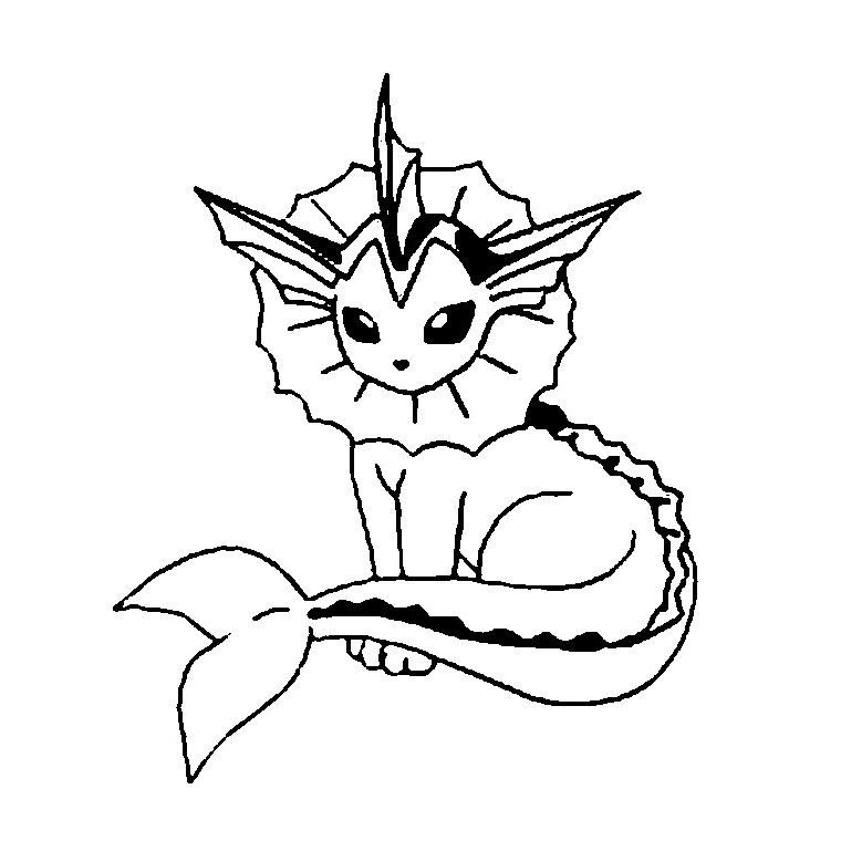 Coloriage gratuit Pokémon #24721 de la collection Jeux Vidéos à imprimer