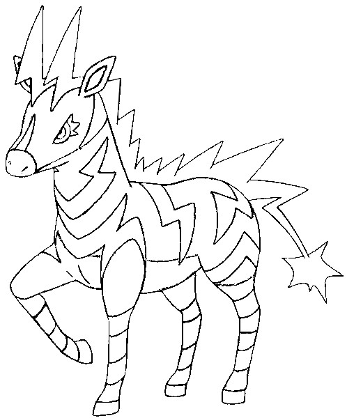 Coloriage gratuit Pokémon #24787 de la collection Jeux Vidéos à imprimer