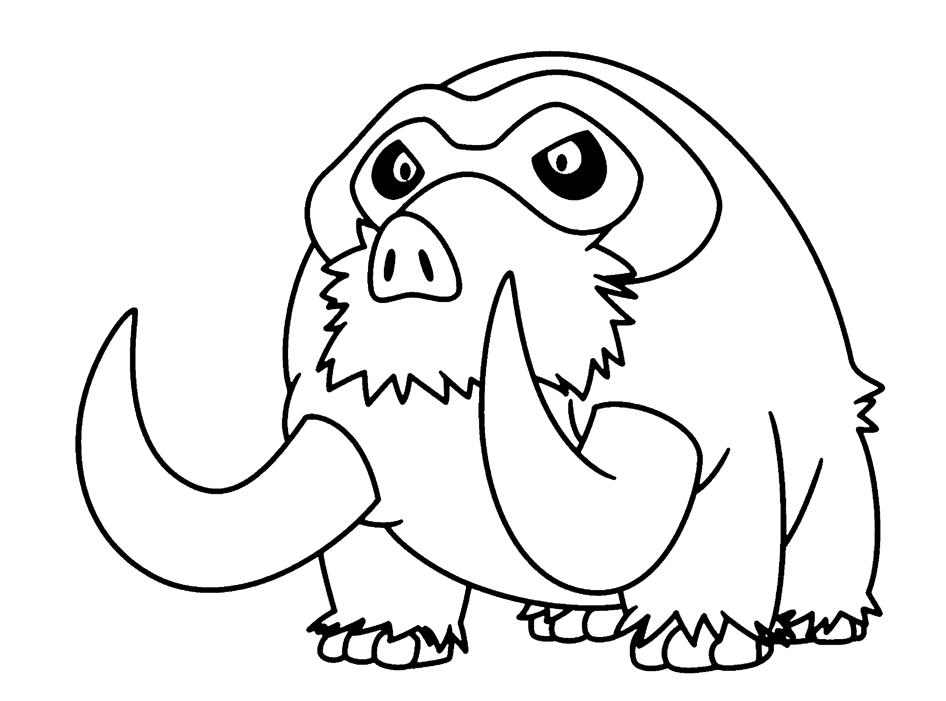 Coloriage gratuit Pokémon #24805 de la collection Jeux Vidéos à imprimer