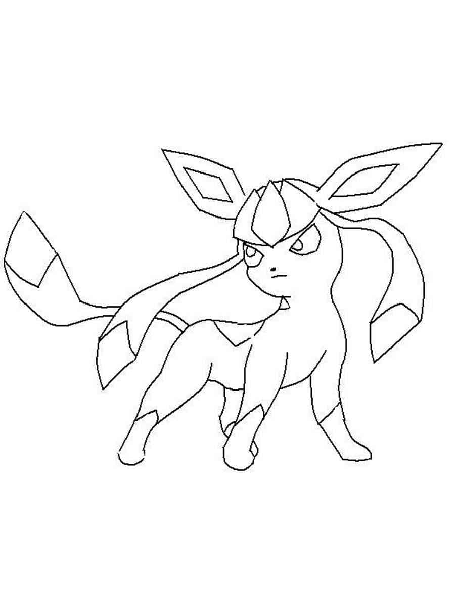 Coloriage Pokémon Givrali #187350 à imprimer gratuitement, extrait de la collection Jeux Vidéos