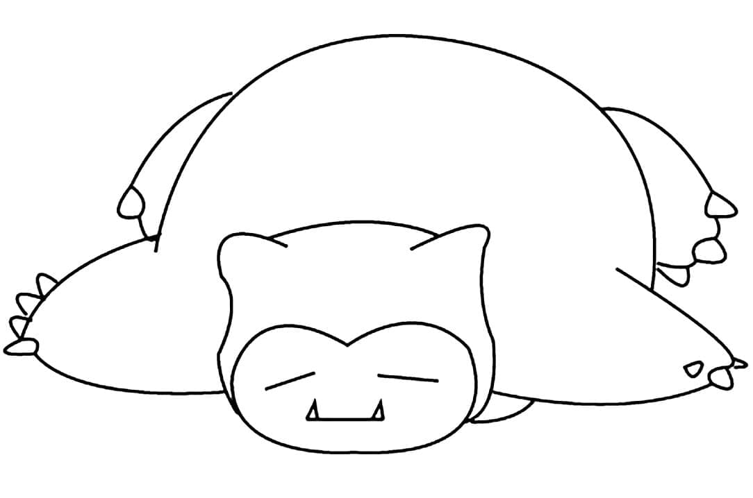 Coloriage gratuit Ronflex #181452 de la collection Jeux Vidéos à imprimer