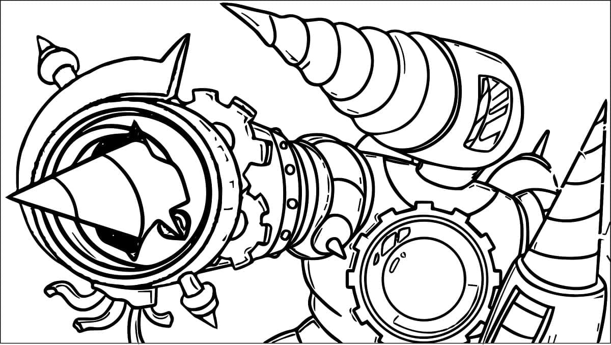 Coloriage gratuit Skibidi Toilet #214862 de la collection Jeux Vidéos à imprimer