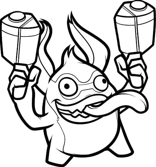 Coloriage à imprimer Skylanders #195324 de la série Jeux Vidéos, gratuit pour enfants et adultes Coloriage à imprimer Skylanders #195324 de la série Jeux Vidéos, gratuit pour enfants et adultes