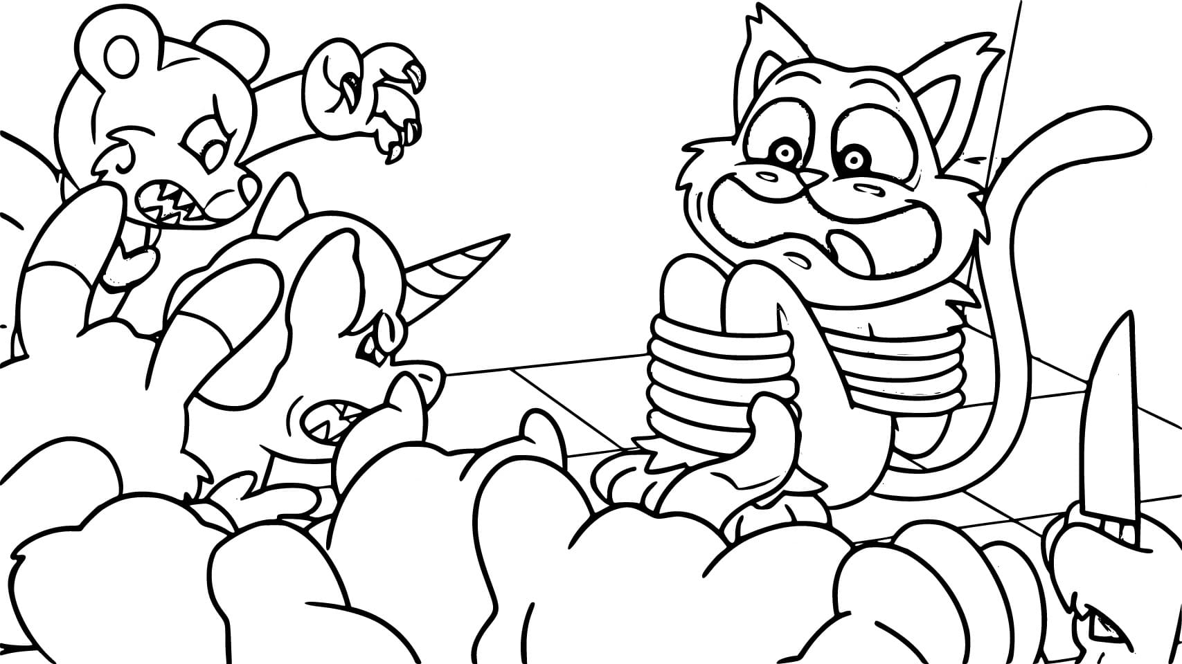 Joli coloriage Smiling Critters #213194 de la collection Jeux Vidéos, prêt à imprimer pour petits et grands Joli coloriage Smiling Critters #213194 de la collection Jeux Vidéos, prêt à imprimer pour petits et grands