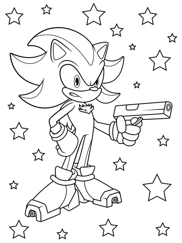 Coloriage gratuit Sonic Shadow #216336 de la collection Jeux Vidéos à imprimer Coloriage gratuit Sonic Shadow #216336 de la collection Jeux Vidéos à imprimer
