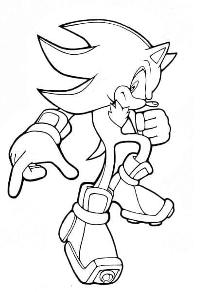 Coloriage gratuit Sonic Shadow #216352 de la collection Jeux Vidéos à imprimer Coloriage gratuit Sonic Shadow #216352 de la collection Jeux Vidéos à imprimer