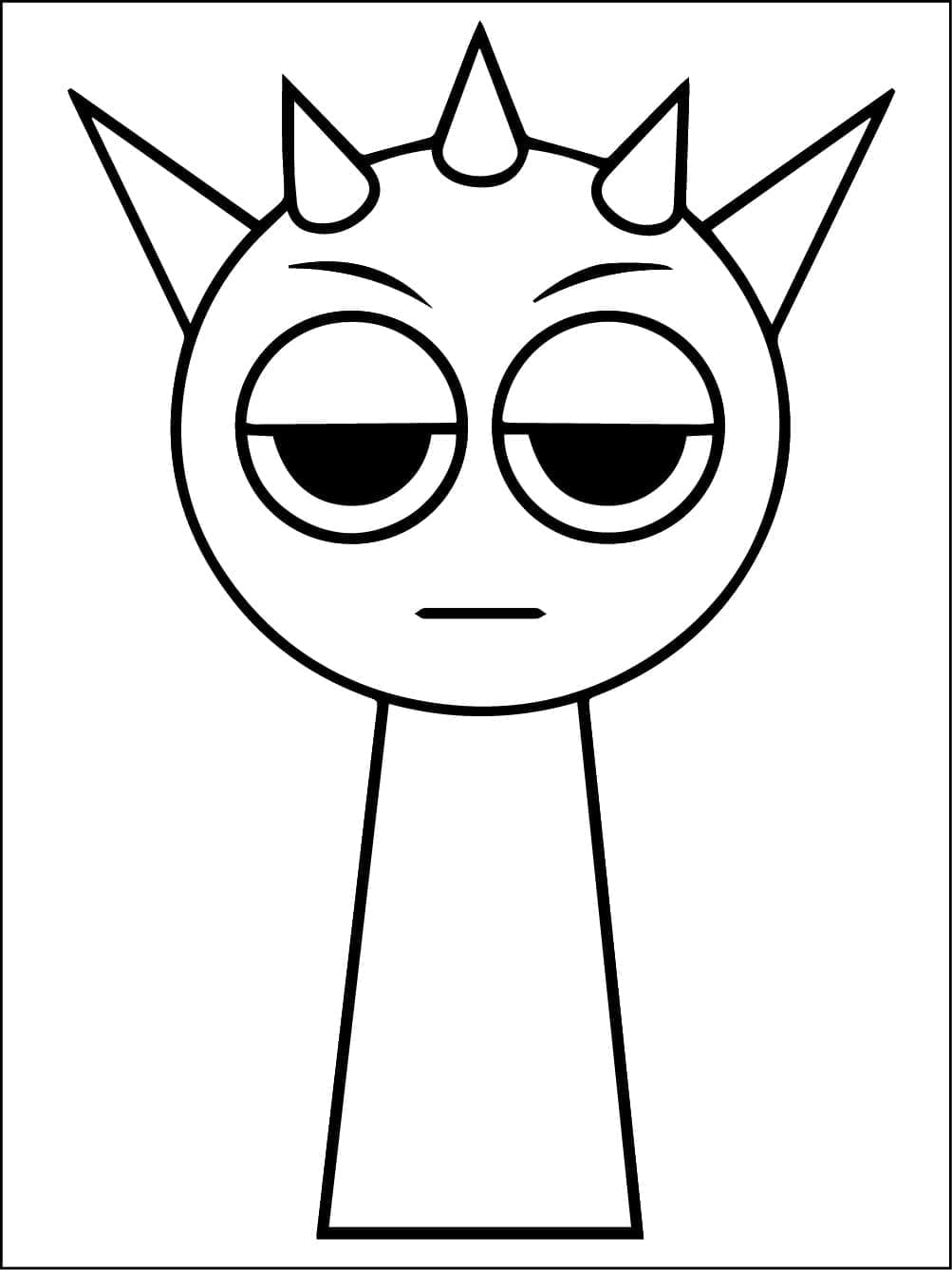 Dessin à colorier: Sprunki Incredibox (Jeux Vidéos) #218797 - Coloriages à Imprimer Gratuits