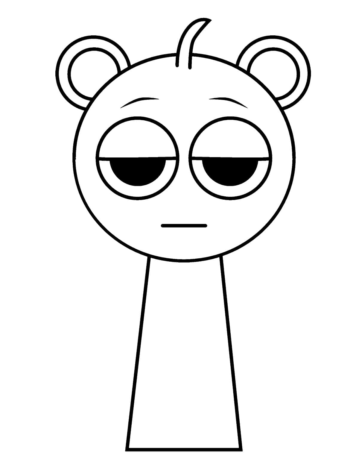 Dessin à colorier: Sprunki Incredibox (Jeux Vidéos) #218799 - Coloriages à Imprimer Gratuits