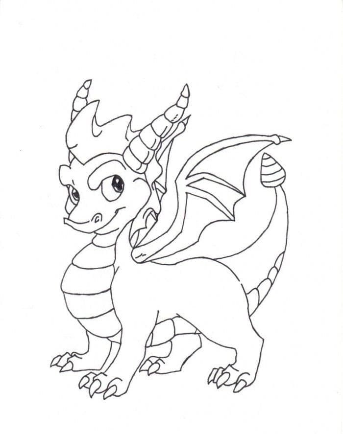Coloriage gratuit Spyro #205141 de la collection Jeux Vidéos à imprimer Coloriage gratuit Spyro #205141 de la collection Jeux Vidéos à imprimer