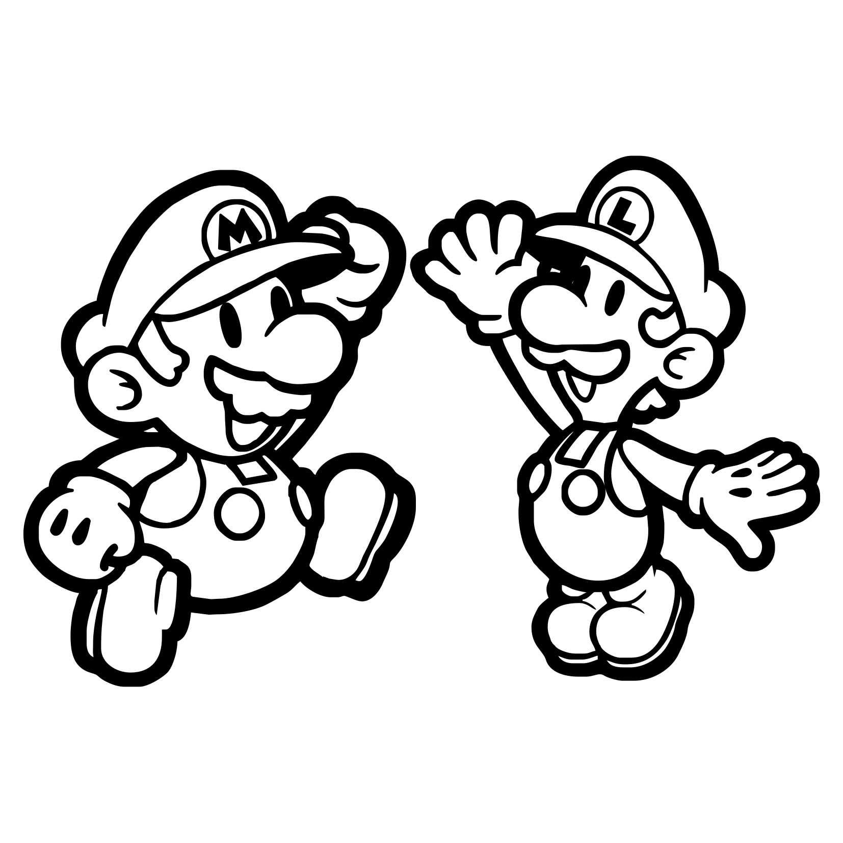 Dessin à colorier: Super Mario Bros (Jeux Vidéos) #153597 - Coloriages à Imprimer Gratuits