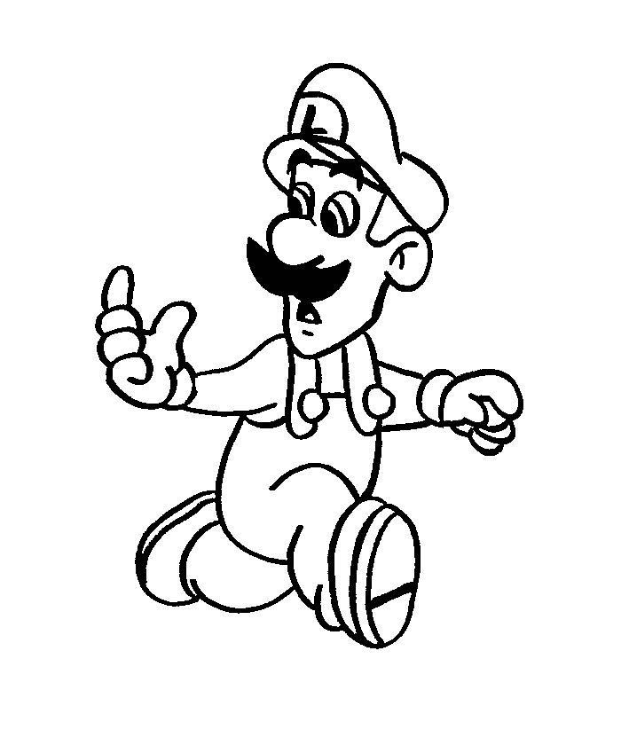 Dessin à colorier: Super Mario Bros (Jeux Vidéos) #153685 - Coloriages à Imprimer Gratuits