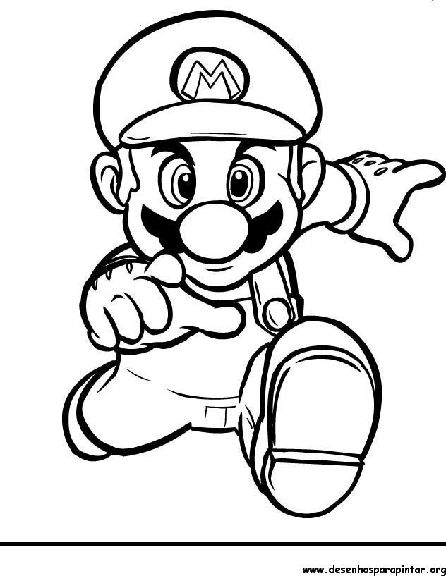 Dessin à colorier: Super Mario Bros (Jeux Vidéos) #153724 - Coloriages à Imprimer Gratuits