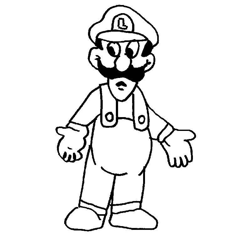 Dessin à colorier: Super Mario Bros (Jeux Vidéos) #153761 - Coloriages à Imprimer Gratuits