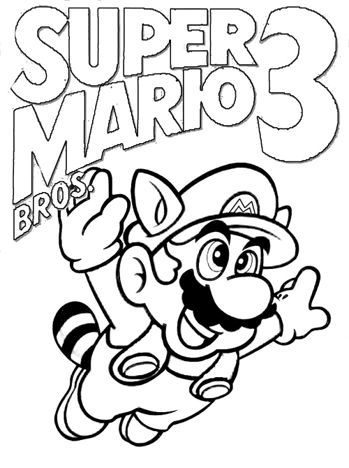 Dessin à colorier: Super Mario Bros (Jeux Vidéos) #153773 - Coloriages à Imprimer Gratuits