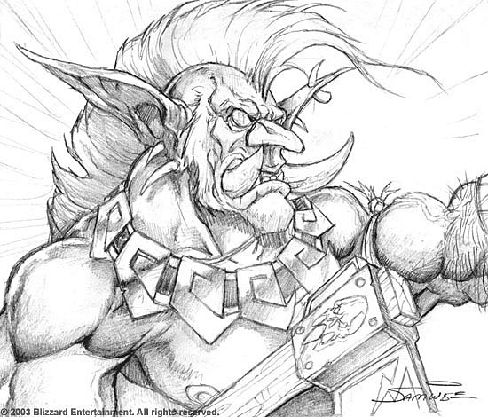 Dessin à colorier: Warcraft (Jeux Vidéos) #113016 - Coloriages à Imprimer Gratuits