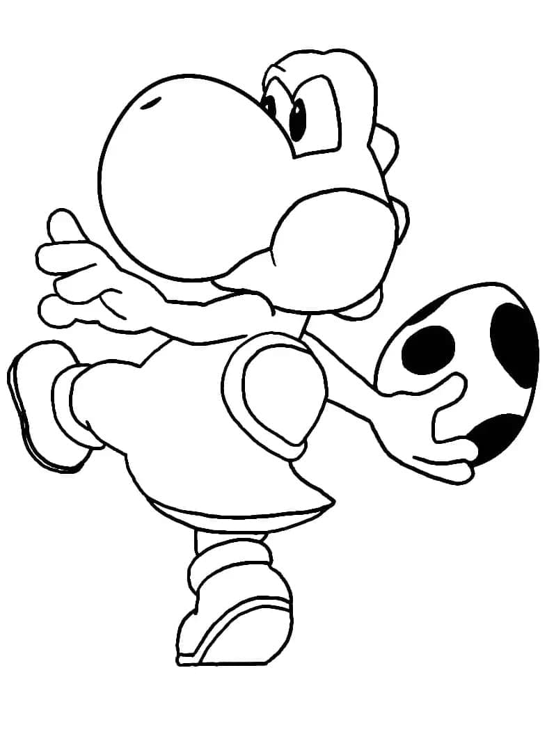 Dessin à colorier Yoshi #195197 issu de la collection Jeux Vidéos, prêt à imprimer Dessin à colorier Yoshi #195197 issu de la collection Jeux Vidéos, prêt à imprimer
