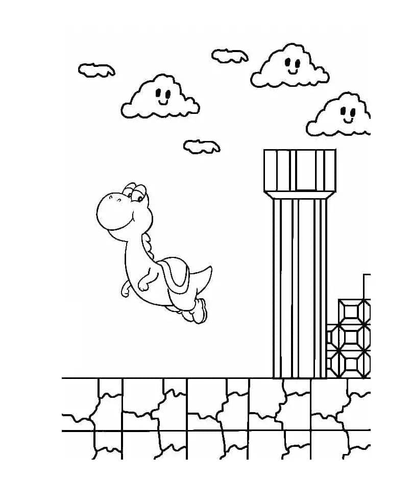 Coloriage imprimable Yoshi #195224 de la collection Jeux Vidéos à colorier aux crayons Coloriage imprimable Yoshi #195224 de la collection Jeux Vidéos à colorier aux crayons