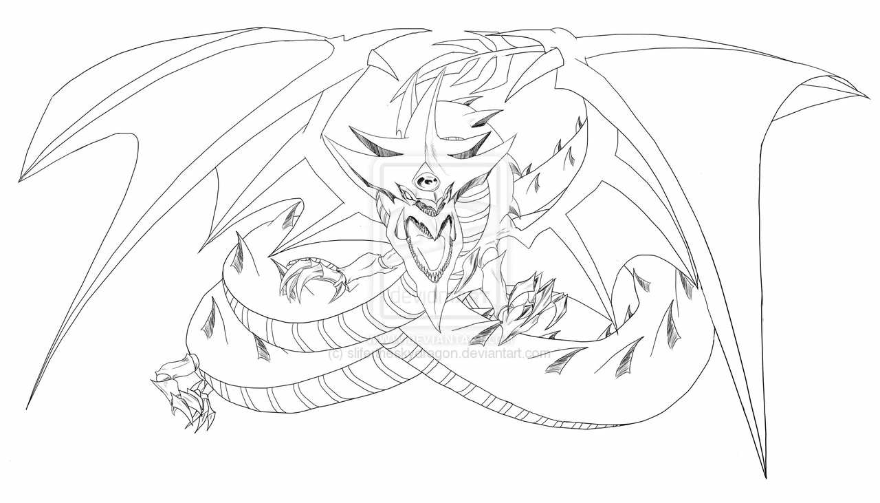 Dessin à colorier: Yu-Gi-Oh! (Jeux Vidéos) #52994 - Coloriages à Imprimer Gratuits