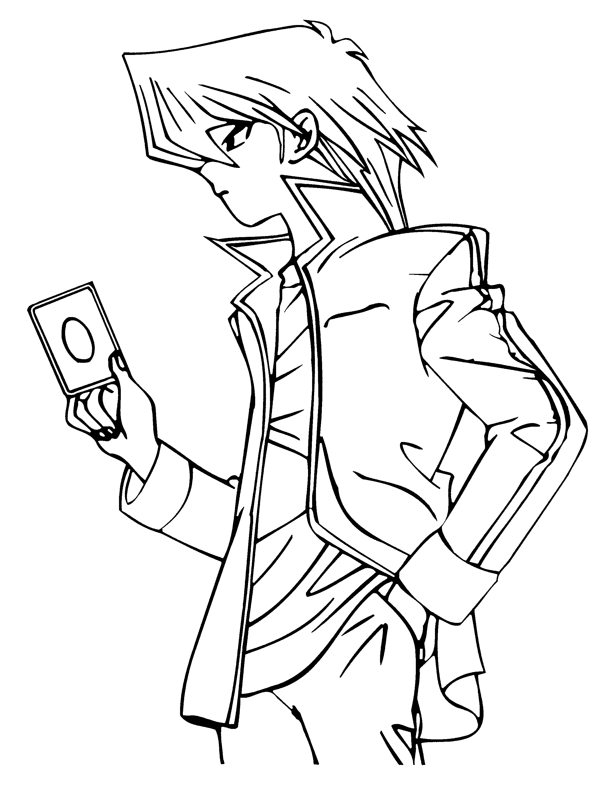 Dessin Yu-Gi-Oh! #53014 à colorier de la série Jeux Vidéos, gratuit à télécharger et imprimer Dessin Yu-Gi-Oh! #53014 à colorier de la série Jeux Vidéos, gratuit à télécharger et imprimer