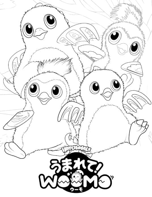 Dessin à colorier: Hatchimals (Jouets et Jeux) #196742 - Coloriages à Imprimer Gratuits