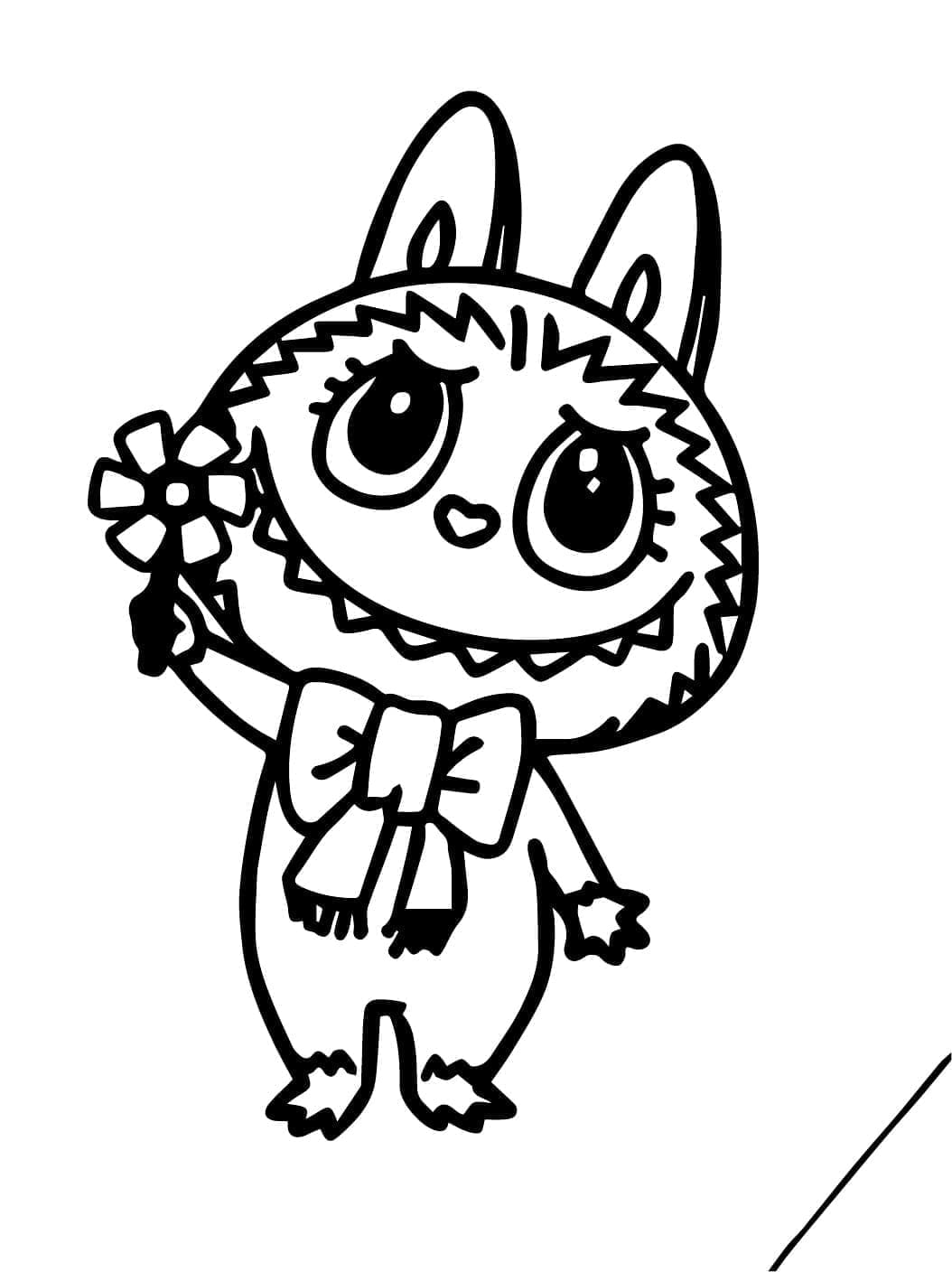 Dessin à colorier: Labubu (Jouets et Jeux) #220847 - Coloriages à Imprimer Gratuits