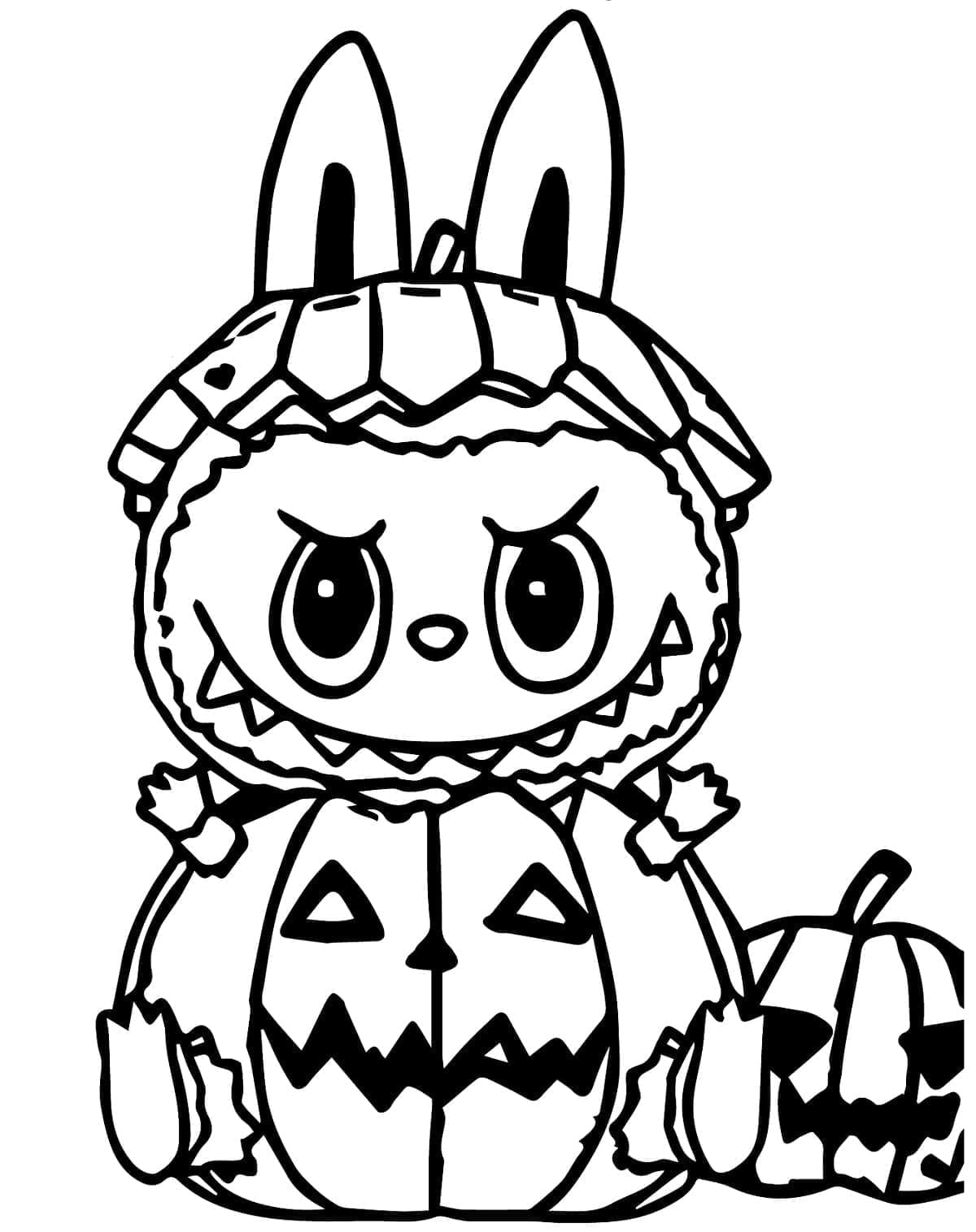 Coloriage gratuit Labubu #220850 de la collection Jouets et Jeux à imprimer