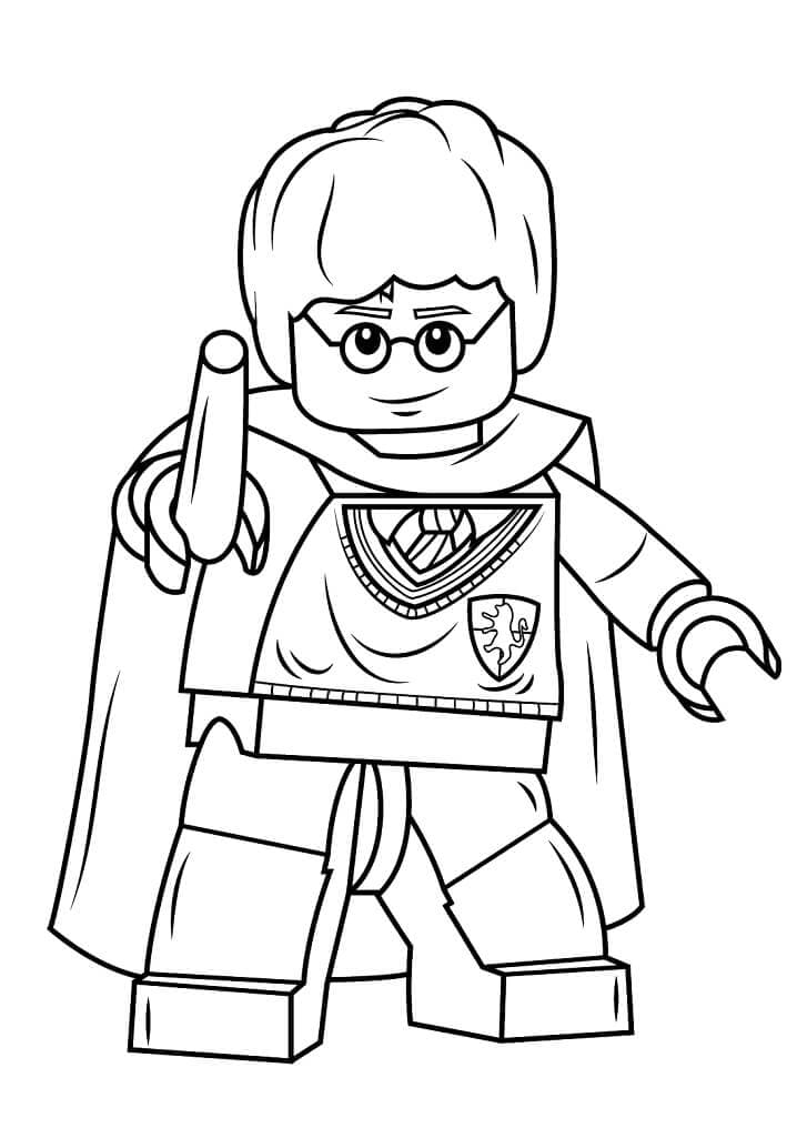 Dessin à colorier: Lego Harry Potter (Jouets et Jeux) #200404 - Coloriages à Imprimer Gratuits