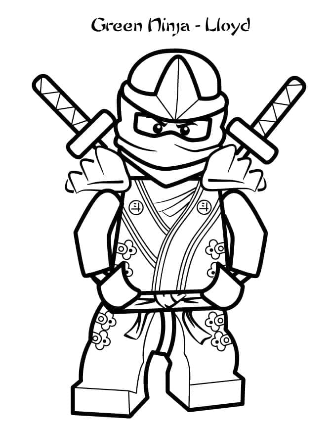 Coloriage gratuit Lego Ninjago #214797 de la collection Jouets et Jeux à imprimer