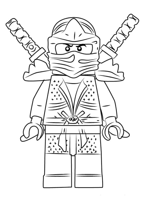 Coloriage gratuit Lego Ninjago #214802 de la collection Jouets et Jeux à imprimer