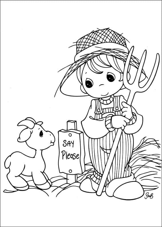 Coloriage gratuit Moments Précieux #213247 de la collection Jouets et Jeux à imprimer